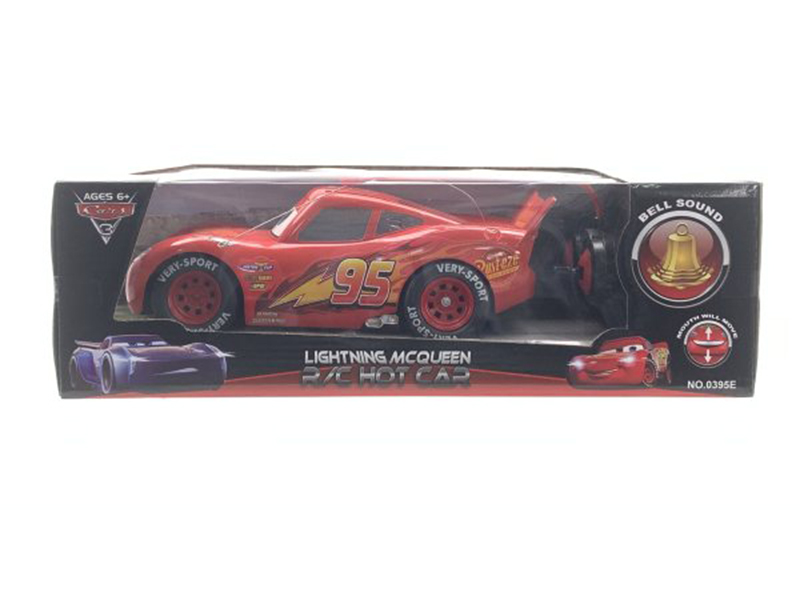 Cars 3 McQueen 4CH Remote Control Car With Bell Sond(Included Batteries)