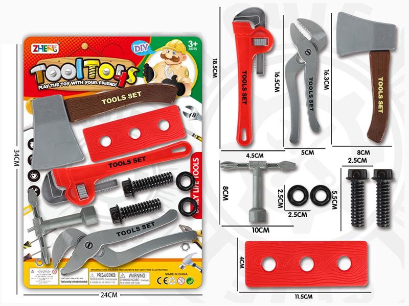 DIY Tool Toy Set(Red)