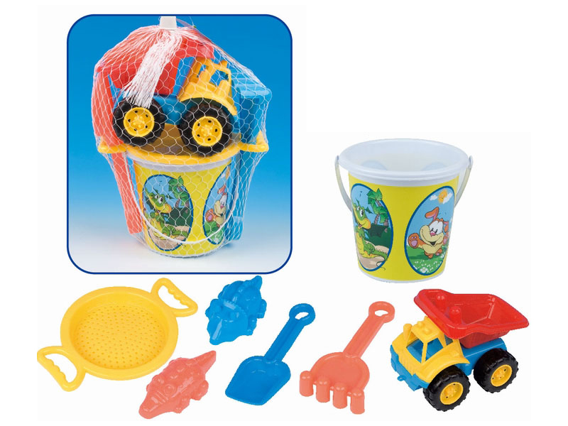 Beach Bucket Toy Set(7PCS)