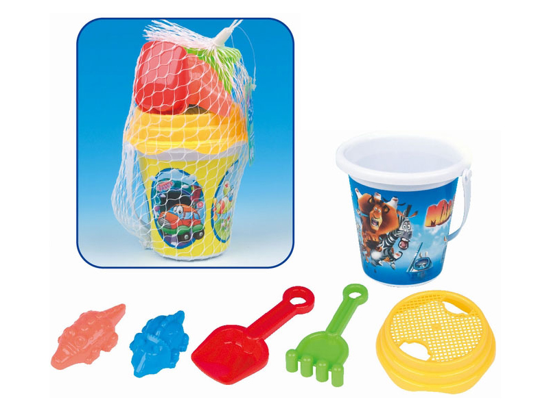 Beach Bucket Toy Set(6PCS)