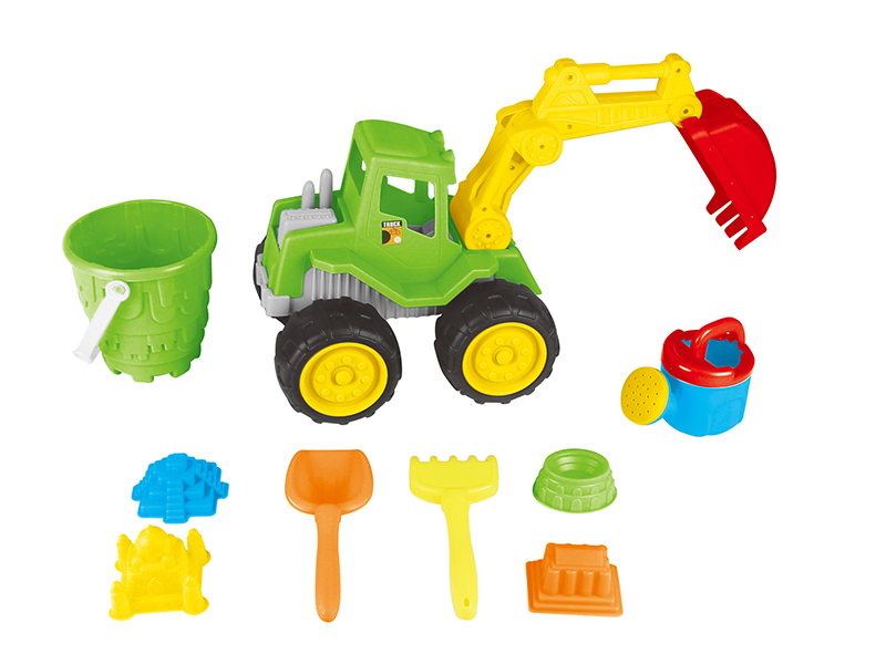 Beach Engineering Vehicle Toy Set(9PCS)