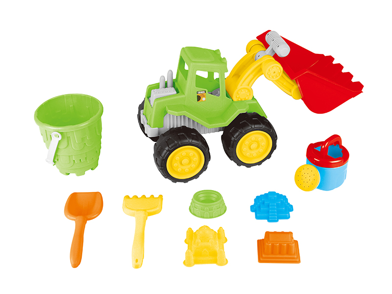 Beach Engineering Vehicle Toy Set(9PCS)