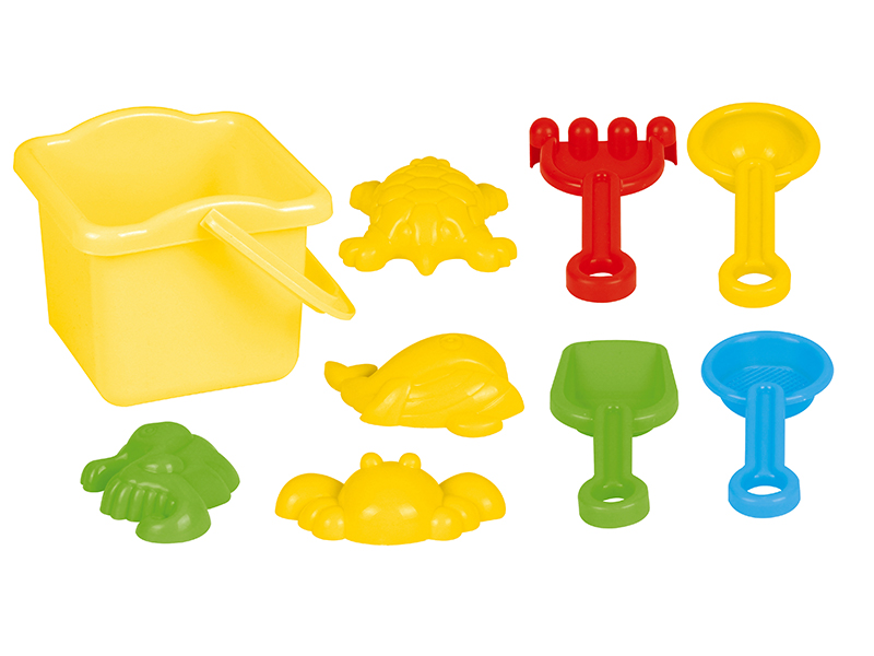 Beach Bucket Toy Set（9 PCS）