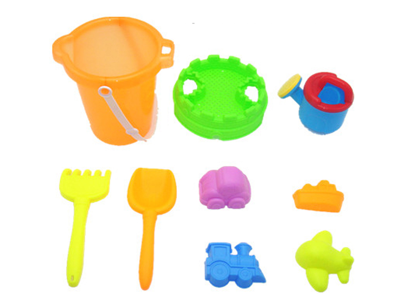 Beach Bucket Toy Set（9 PCS）