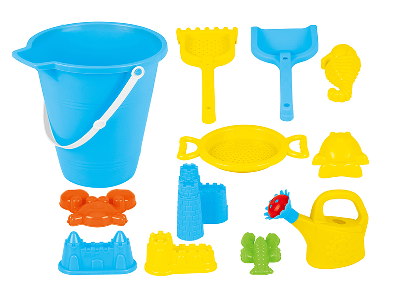 Beach Bucket Toy Set（12 PCS）