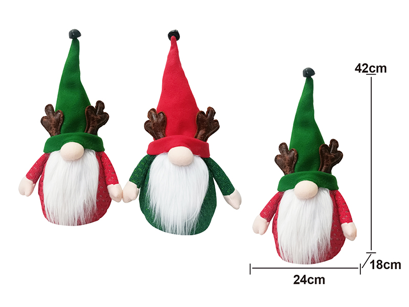 B/O Go And Bump Christmas Goblin Old Man With Light And Music