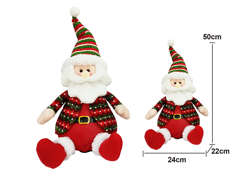 B/O Go And Bump Santa Claus With Light And Music