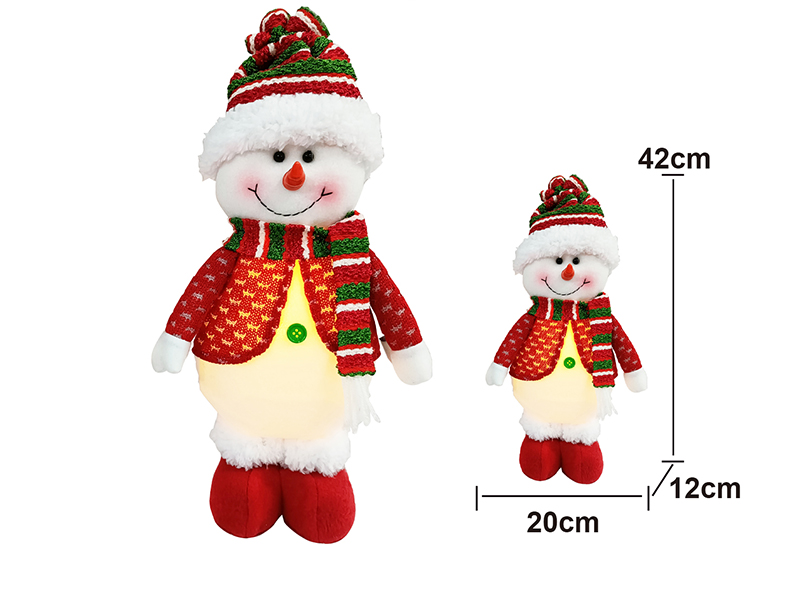 Crafts Large Christmas Snowman - Lights