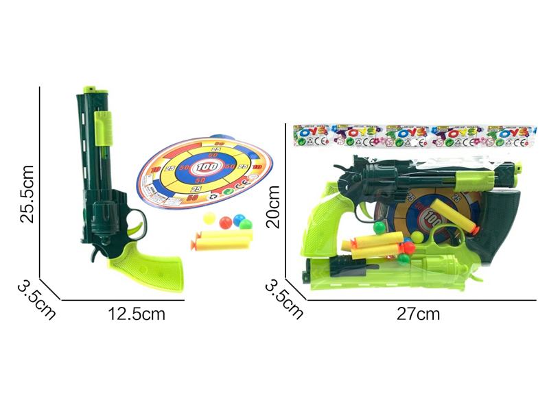 Left Wheel Soft Bullet Gun