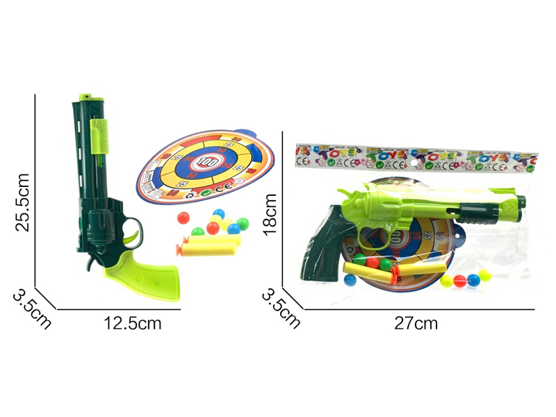 Left Wheel Soft Bullet Gun