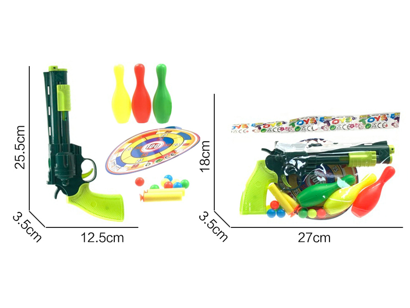 Left Wheel Soft Bullet Gun