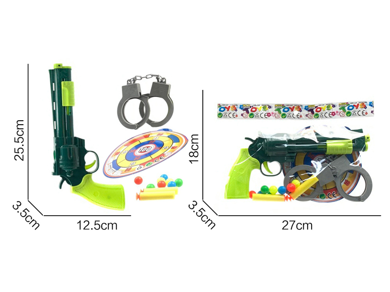 Left Wheel Soft Bullet Gun