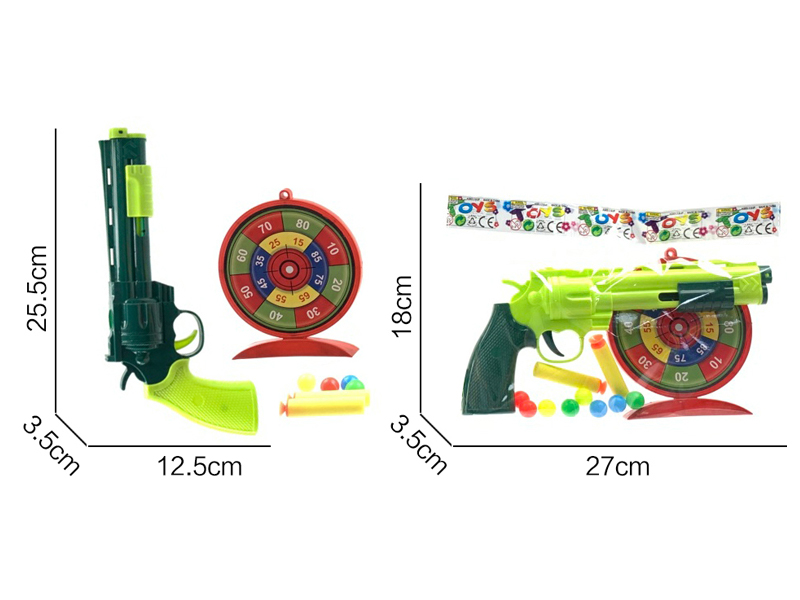 Left Wheel Soft Bullet Gun