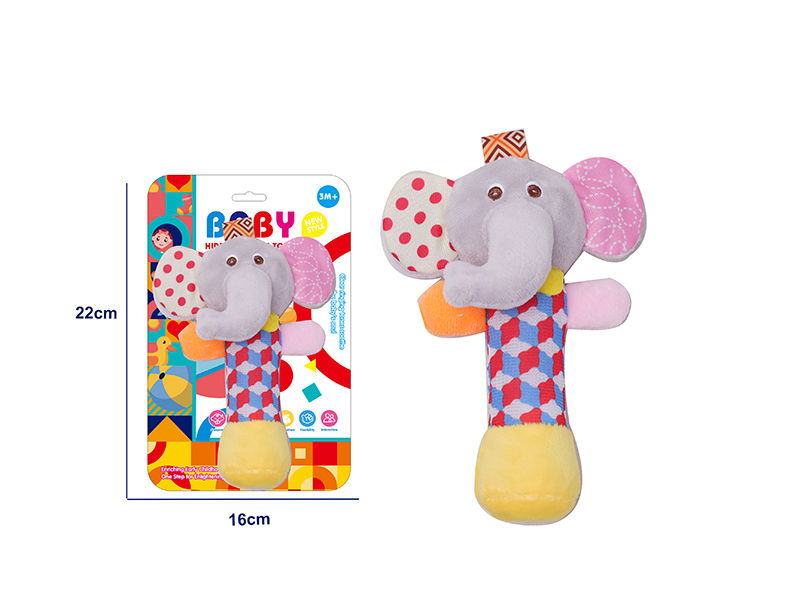 Cartoon Baby Rattle BB Stick - Lion