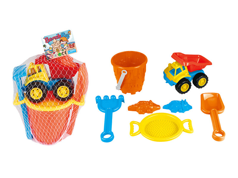 Beach Bucket Toy Set(7PCS)