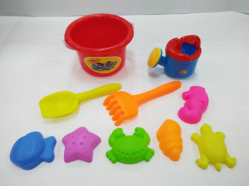 Beach Bucket Toy Set(10PCS)