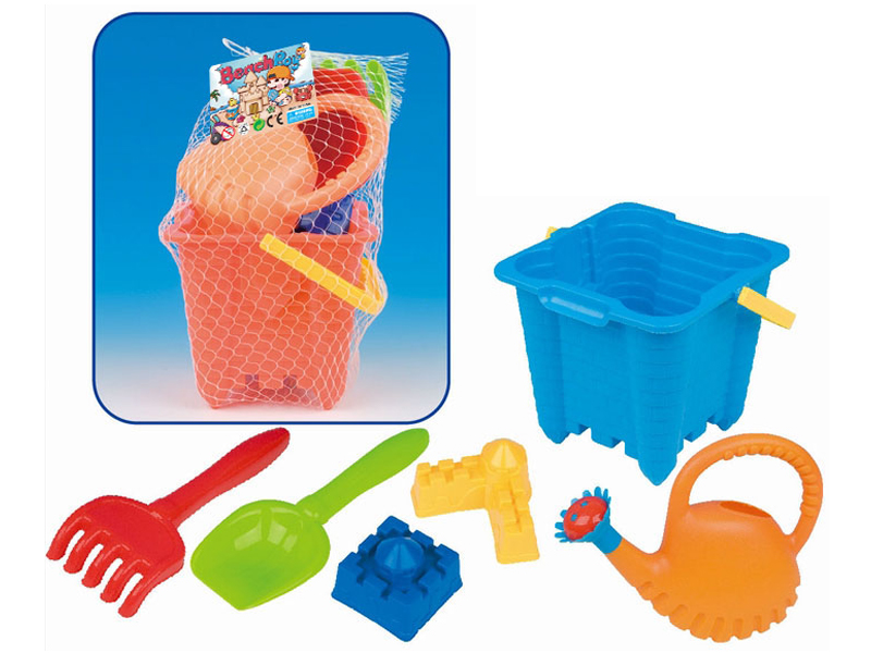 Beach Bucket Toy Set(6PCS)
