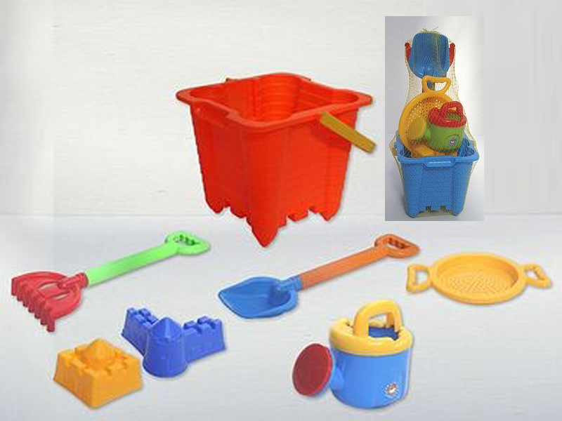 Beach Bucket Toy Set(7PCS)