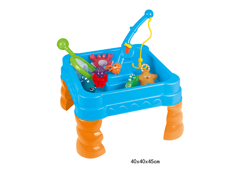 Square Fishing Table Toy Set(14PCS)