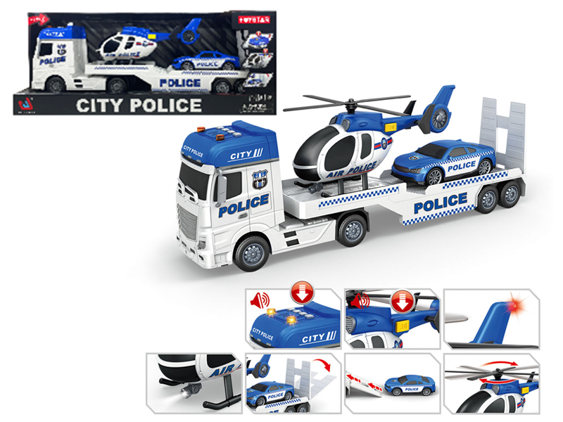 Police Friction Transport Vehicle With Sound And Light