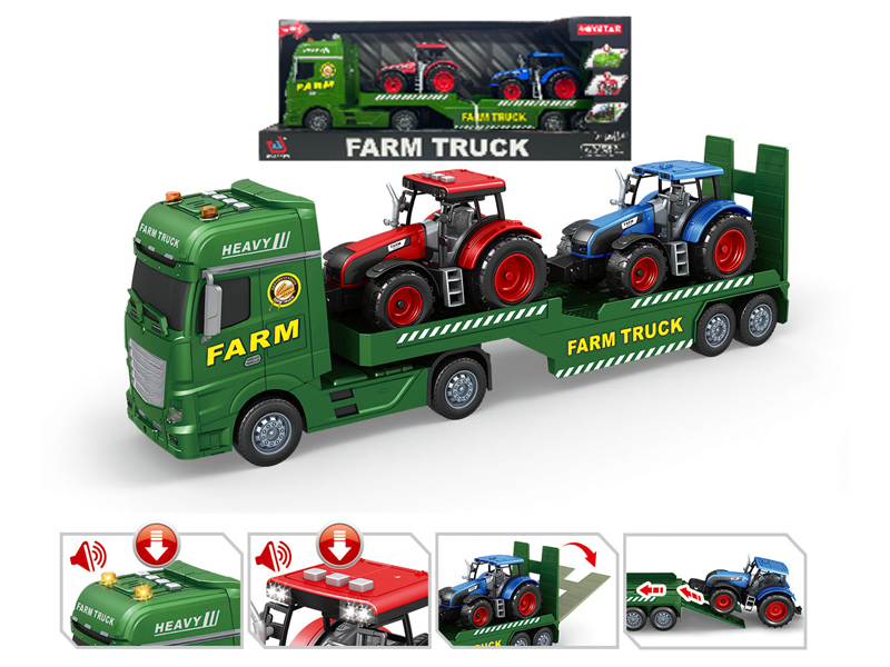 Farmer Friction Transport Vehicle With Sound And Light