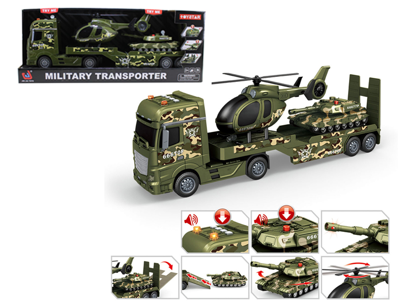 Military Affairs Friction Transport Vehicle With Sound And Light
