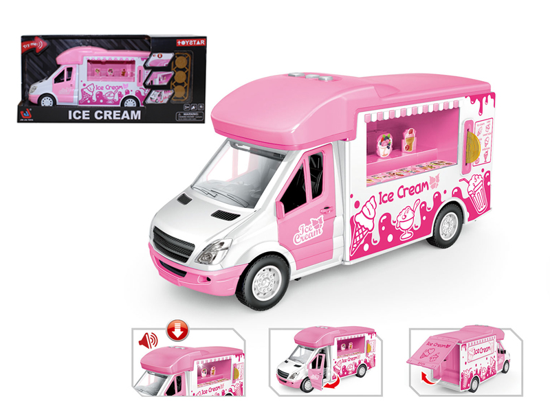 Friction Ice Cream Car
