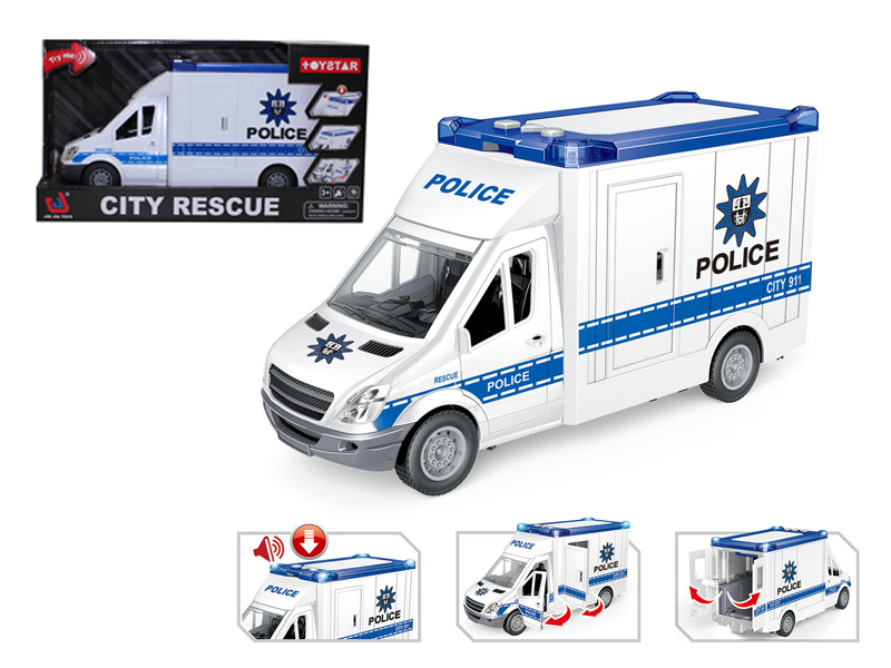 Friction City Police Car