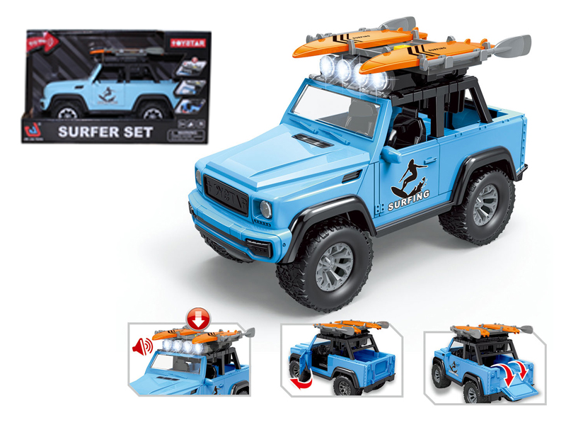 Friction Surfing Off-Road Vehicle With Sound And Light