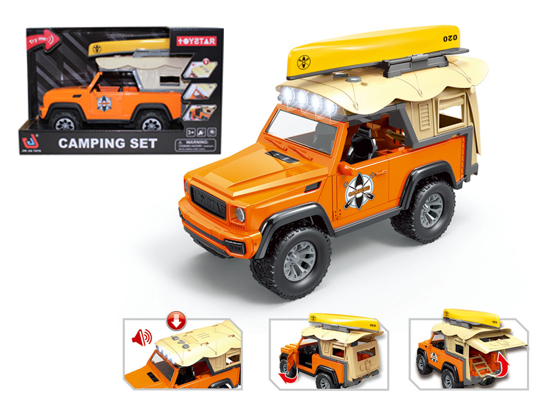 Friction Camping Off-Road Vehicle With Sound And Light