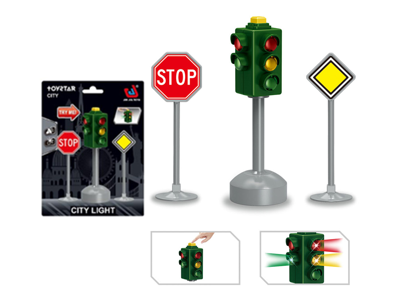 Traffic Light Toy With Sound And Light