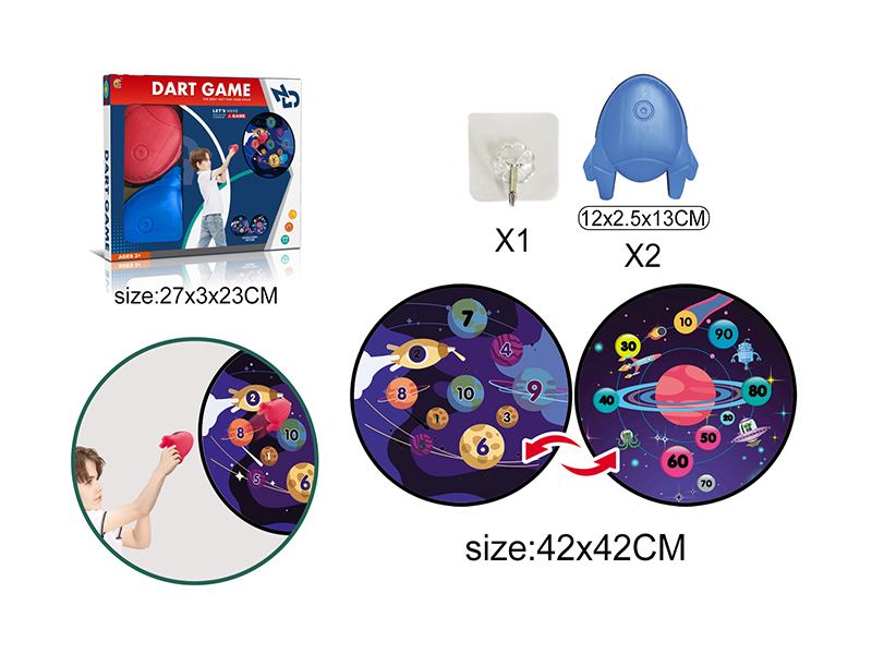 Double Sided Space Target Fabric