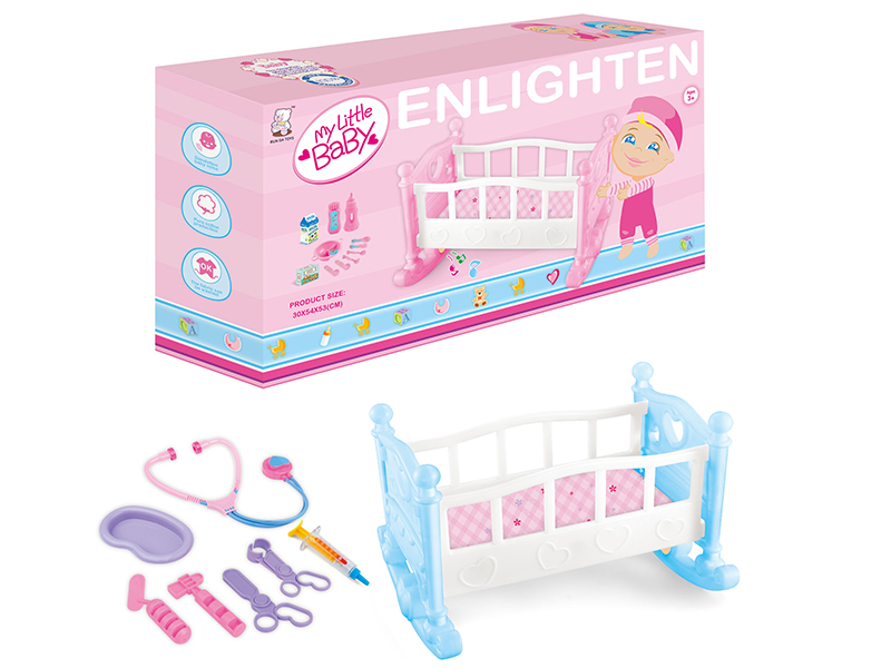 Baby Crib + Accessories