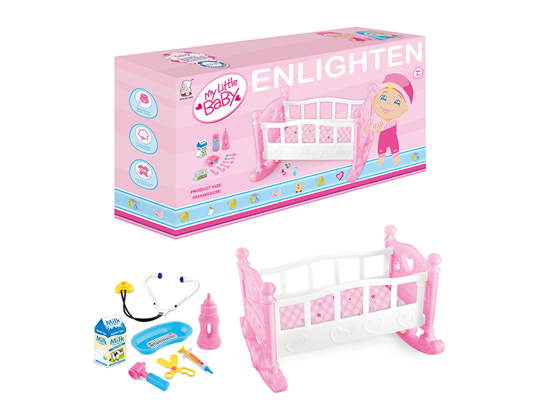 Baby Crib + Accessories