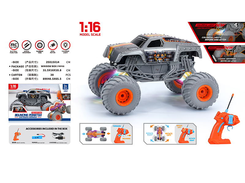 1:16 Remote Control Monster Truck