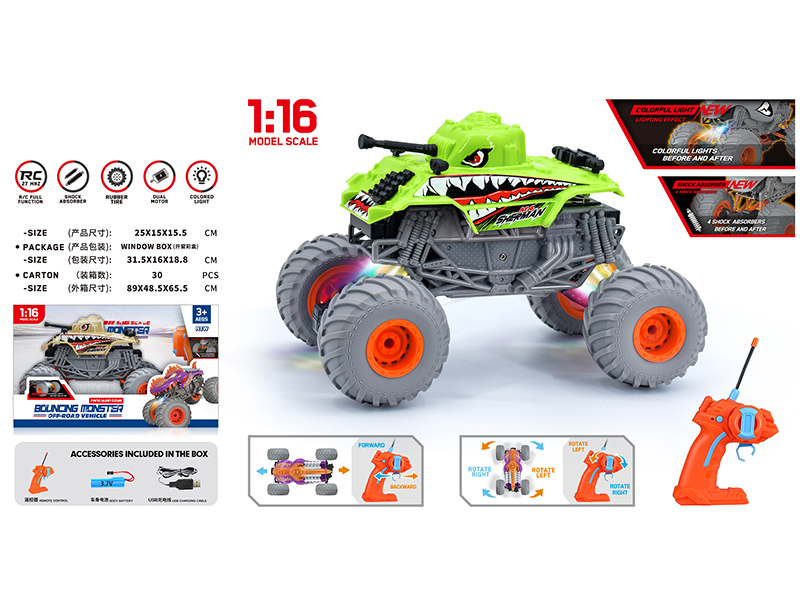 1:16 Remote Control Off-Road Tank Truck