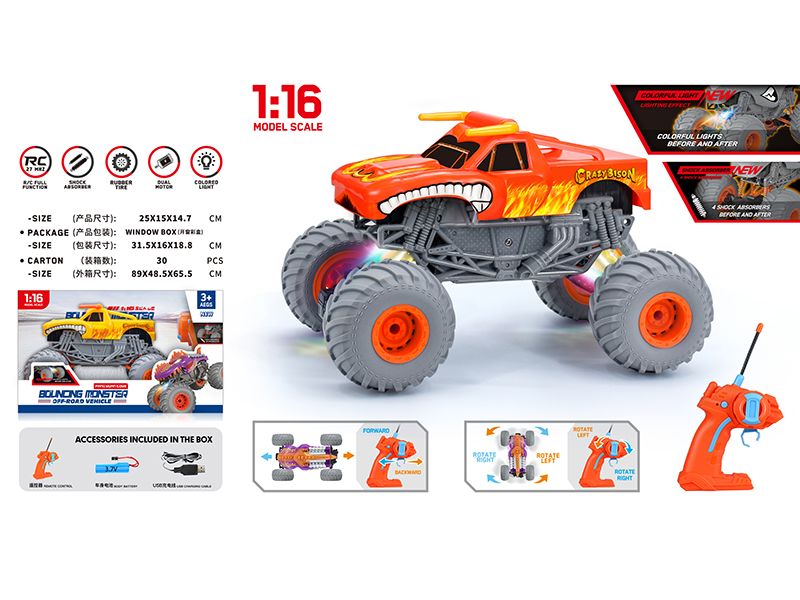 1:16 Remote Control Cattle Climbing Truck