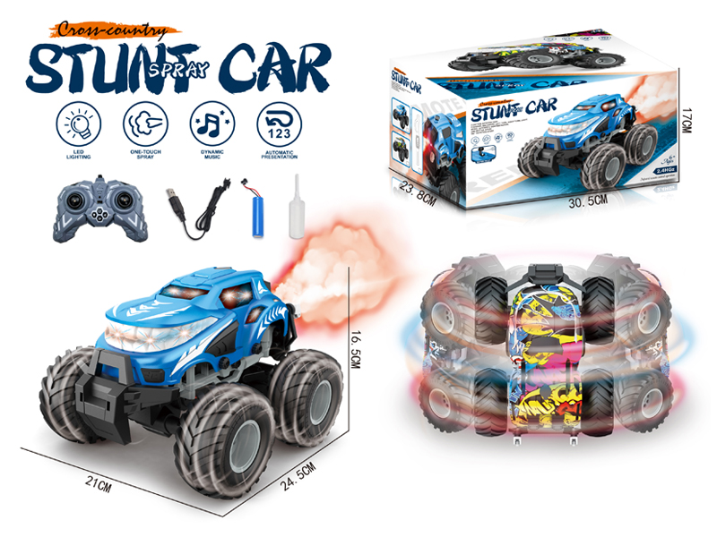 1:16 R/C Bigfoot Rocking Stunt Car