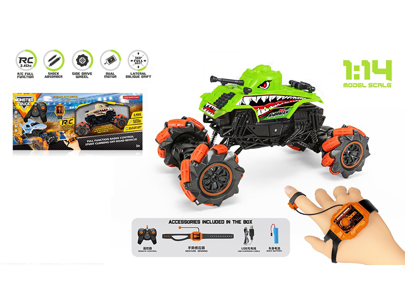 1:14 Gesture Sensing Remote Control Drift Monster Truck