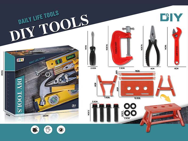 DIY Tool Toy Set(Red)