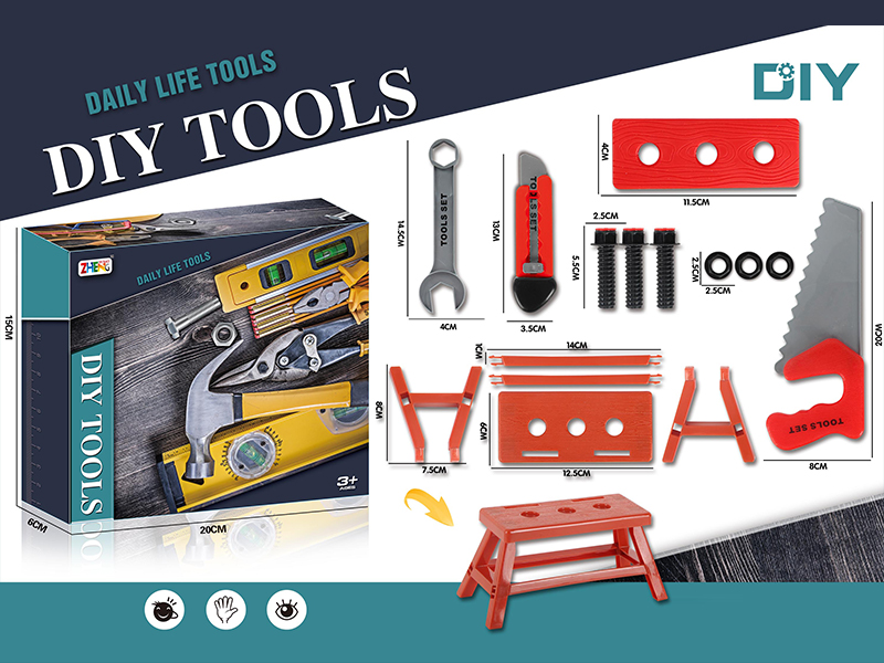 DIY Tool Toy Set(Red)