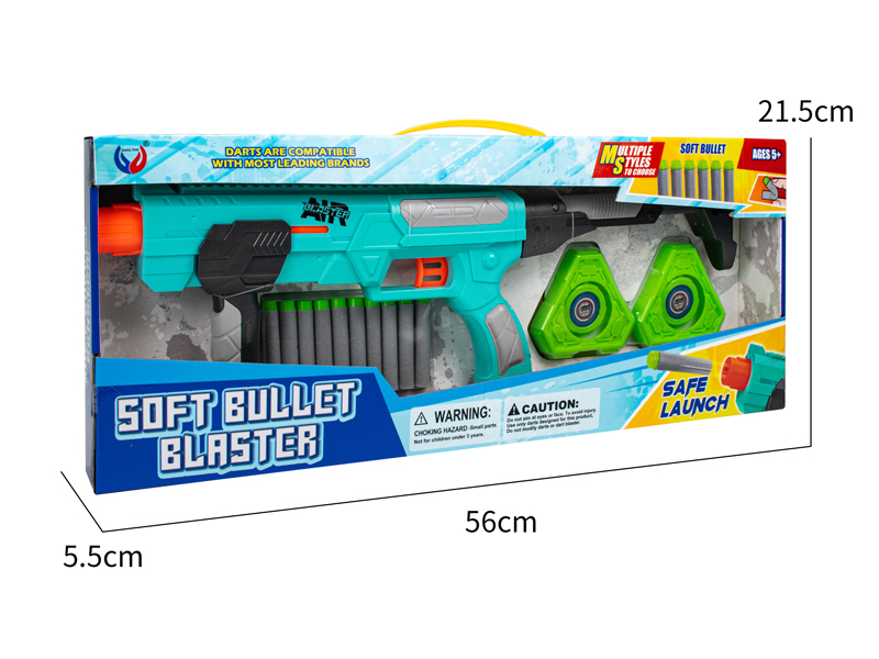 EVA Long Soft Bullet Gun+Target