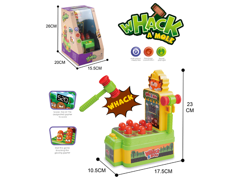 Groundhog Game Console With Light And Music