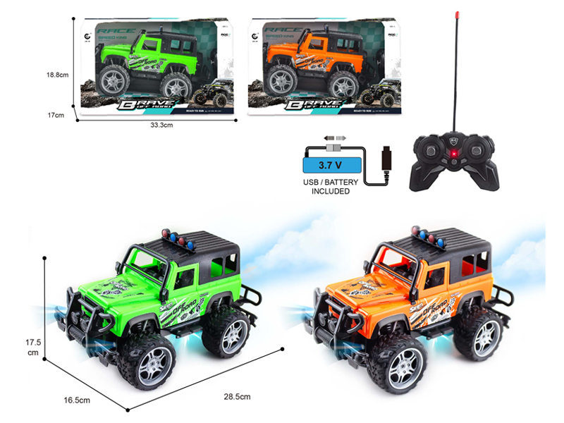1:14 27MHz 6CH R/C Land Rover Off-Road Racing Car