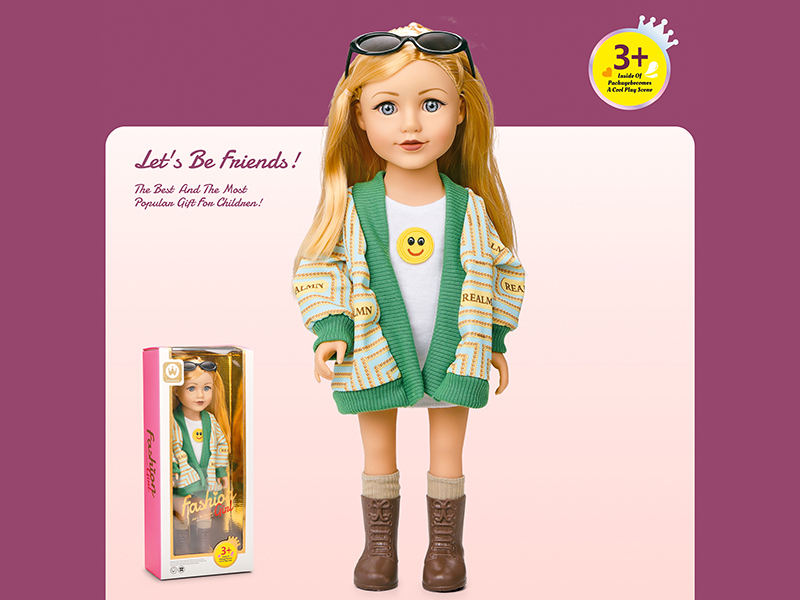 16" Fashion Girl Doll(Vinyl)