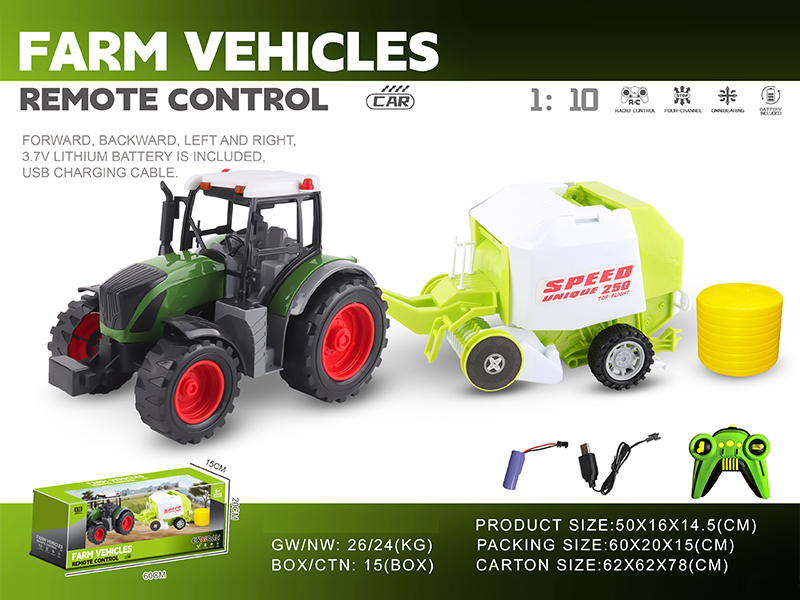 1:10 27MHZ 4H R/C Farmer's Car