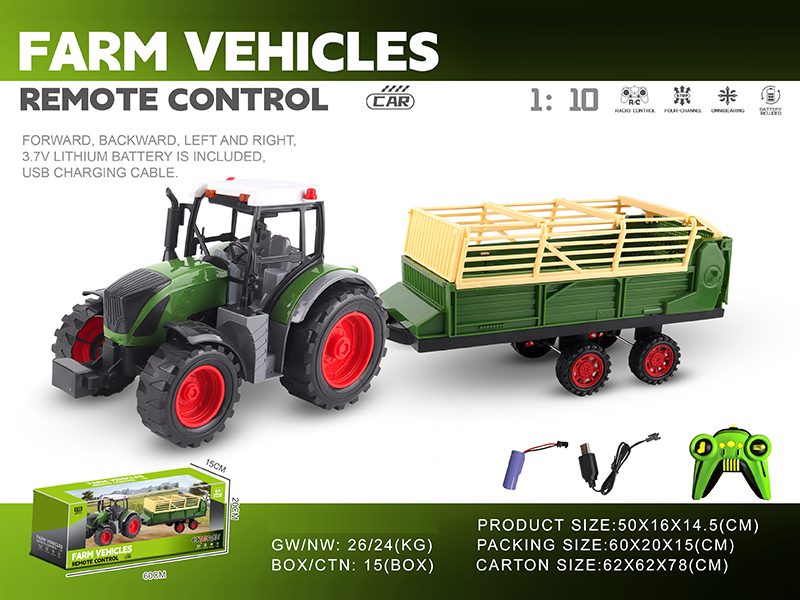 1:10 27MHZ 4H R/C Farmer's Car