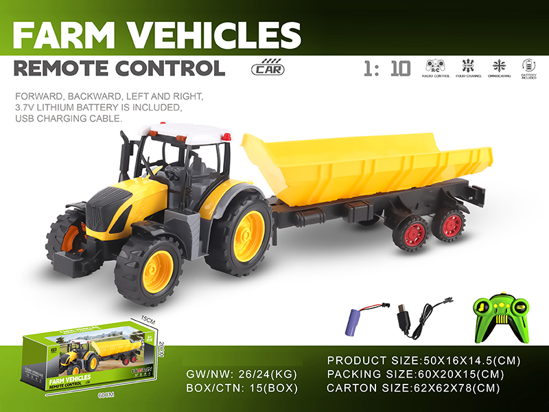 1:10 27MHZ 4H R/C Farmer's Car