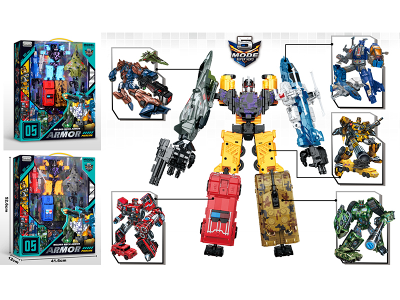 5 In 1 Transformable Toy