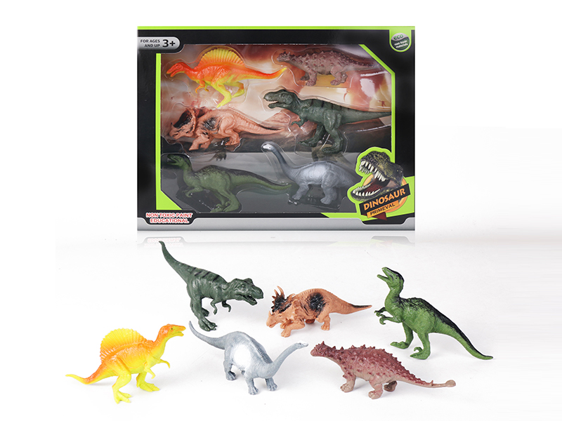 6PCS Dinosaurs Toy Set